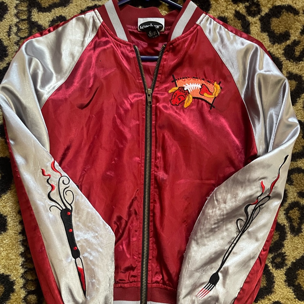 Puscifer silk small woman’s bomber jacket rare